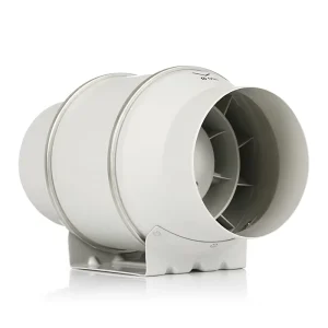 Electric Low Noise Axial Mixed Air Flow Ventilation 125mm Exhaust Jet Silent Plastic Speed Air Inline Ducted Fans