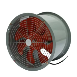 Electric Low Noise IP54 Duct Axial Fan Pure Copper Core Motor Ball Bearing 220V 380V 1450RPM OEM ODM Customizable Exhaust