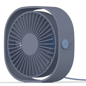Electric Mini USB Air Cooling Fan with Desk Stand Portable Personal Table Fan for Home Office Desktop