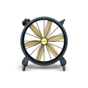 Electric Mobile Air Cooling Ventilation Fan with Floor Installation Plastic Construction for Outdoor & Household Use