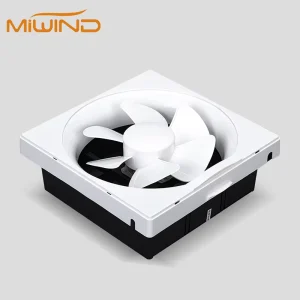 Electric Plastic Axial Flow Exhaust Fans Wall Mounted Copper Motor Kitchen Exhaust Competitive Price