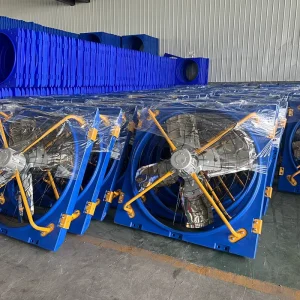 Electric Plastic Frame Exhaust Fan with Stainless Steel Blades (400kW 960mm) for Cattle Barns OEM Rust Proof High Air Volume