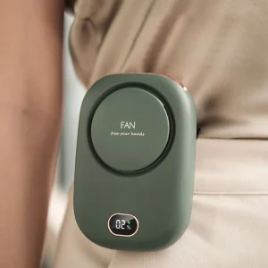 Electric Portable Mini Neck Fan 10 Hours Battery Life Wearable Rechargeable for Outdoor