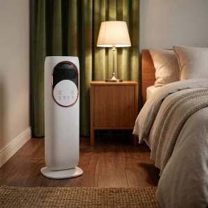 Electric Portable Room AC Mobile Evaporative Air Cooler Mist Tower Fan Cold and Warm Air Cooler Fan Heater