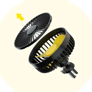 Electric Portable USB Fan Personal Cooling Fan In-car USB Fan