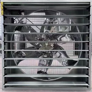 Electric Push-Pull Exhaust Fan with Thickened High-Zinc Coating for Industrial Axial Flow Ventilation Systems