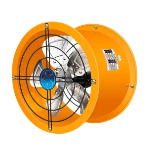 Electric Silent Wall-Mounted Axial Exhaust Fan with 2250cmh Airflow 220V for Kitchen Smoke Extraction OEM ODM