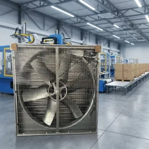 Electric Stainless Steel Axial Flow Industrial Exhaust Cooling Wall Fan System OEM Push-pull Exhaust Fan for Poultry Farms