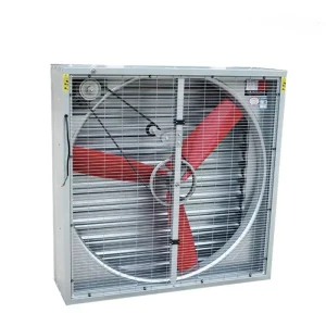 Energy Saving Electric Exhaust Fan with Stainless Steel Blades and Dual Ball Bearing for Farm Site Ventilation