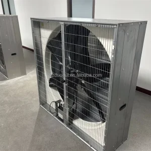 Electric Stainless Steel Industrial High Temperature Axial Exhaust Fan with Heat Resistant Coating OEM