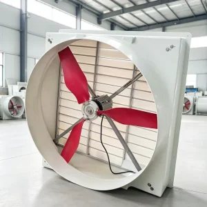 Electric Stainless Steel Negative Pressure Axial Flow Exhaust Fan for Large Aquaculture Industrial Use Customizable