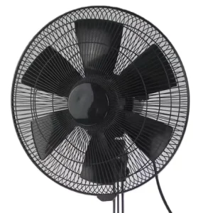 Electric Stand Fan with 6 Blades 3 Speed AC Motor Oscillating Adjustable Height Energy Efficient for Household Office Hotel Use