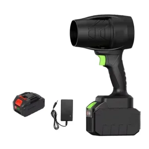 Electric Turbo Blower Jet Fan Handheld Car Dryer Dust Blowing Power Tools Leaf Blower Fan Battery