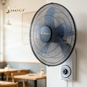Electric Ventilation Fan 16 Inch CE Rohs Wall mounted with Silent High Wind Small Shaking Head Hanging Fan Household