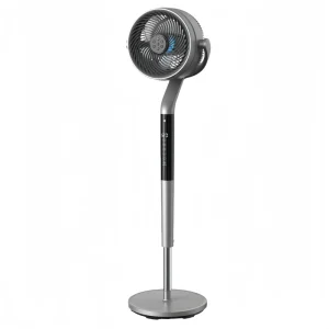 Electric Ventilation Tower Fan for Hotels Remote Control 360 Degree Adjustable Height Motor Pedestal Plastic Oscillation