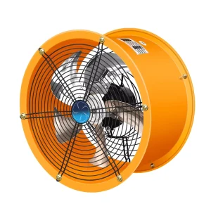 Electric Wall-Mounted Axial Flow Fan AC 220V Industrial OEM ODM Custom Dual Ball Bearing Cast Iron Exhaust Air Cooler