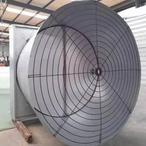 Electric Wall Mounted Exhaust Fan with Dual Ball Bearing and Stainless Steel Blades for Poultry House and Warehouse