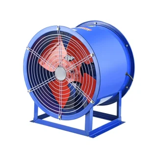 Electric Wall Mounted High Airflow Axial Exhaust Fan Stainless Steel Blades Ball Bearing OEM ODM 220-240V/380V