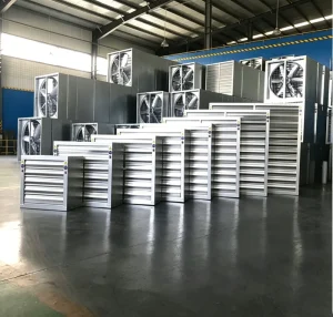 Electric Wall Mounted Stainless Steel Industrial Low Noise Negative Pressure Exhaust Fan