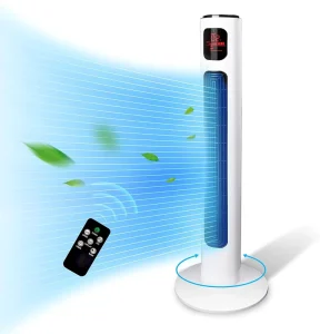 Electrical Portable Leafless Fan Air Cooling Remote Control Tower Fan for Household