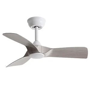 Elevate Your Home Decor 32 Inch Modern Straight Blade Metal Electric Ceiling Fan with Remote Control Hotel Use & Energy Saving