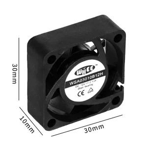 Energy Efficient 5V & 12V Centrifugal Axial Flow Brushless UPS Cooler Fan 30mm Silent Portable Pico Projectors Large Air Volume