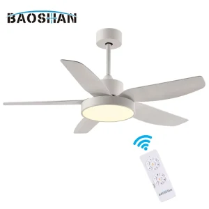 Energy Saving Electric Ceiling Fan Home Decorative Modern Led Ceiling Fan Light With Remote Control