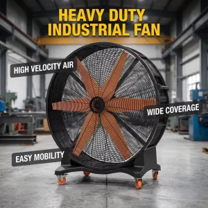 Energy Saving Large Industrial Fan with Permanent Magnet Variable Frequency Motor for Factory Workshop Warehouse Cooling