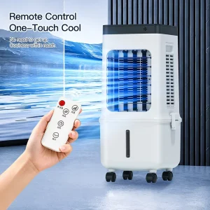 Energy Saving Low Noise Portable Air Conditioner Fan Smart Remote Control Water Added Cooling Fan for Home