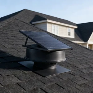 Energy Saving Solar Roof Axial Exhaust Fan with Ball Bearing OEM Customizable for Home & Commercial Attic Cooling