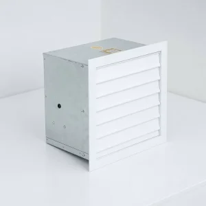 Energy Saving Stable Run Square Panel Wall Fan for Shopping Centre Store Auxiliary Ventilation Systems