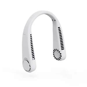 Erma F2 Portable Bladeless Neck Fan USB Rechargeable Hands Free Personal Cooling Quiet Wearable Fan for Office Sports Travel