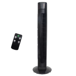 Eurotech New Tower Fan 36 Inch Floor Left and Right Shaking Large Tower Fan with Remote Control Export Fan Home Office Use