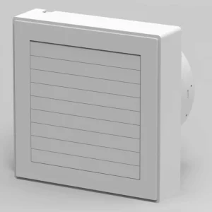 Exhaust Fan Auto Open Shutter IPX4 Waterproof Wall Window Mount Bathroom Kitchen Air Extractor Ventilation Fan Pure Copper Motor