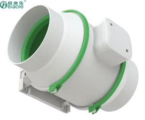 Explosion Proof 220V 5inches Ceiling Mounted Oblique Flow Air Ducts Type Exhaust Fans Ball Bearing Electric OEM ODM