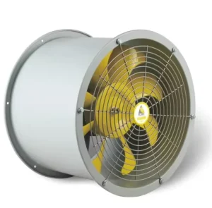 Explosion-Proof Axial Exhaust Cooling Fan 380V Ball Bearing Aluminum Alloy Waterproof Industrial Ventilation ODM