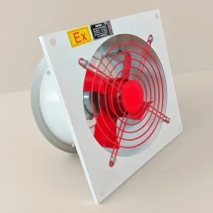 Explosion Proof Axial Flow Exhaust Fan 380V Industrial Stainless Steel Blade YK-80