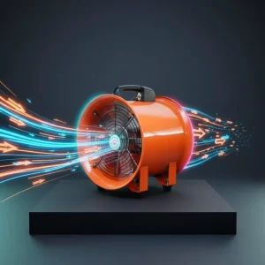 Explosion Proof Portable Blower Adjustable Axial Ventilation Fan Axial Fan for Industry 220V 380V