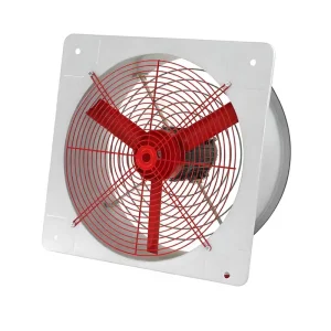 Explosion proof Ball Bearing Axial Flow Exhaust Fan Electric Carbon Steel 380V/220V Industrial Ventilation Embedded Mounting