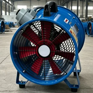 Explosion proof Portable Axial Flow Fan Ball Electric 220V High power Movable Exhaust Confined Space Industrial Ventilation
