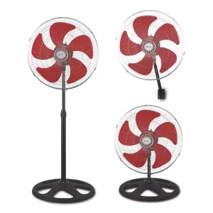 Extendable 3-in-1 20-Inch High-Velocity Electric Pedestal Industrial Fan
