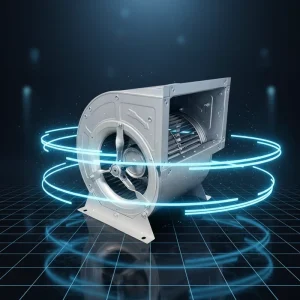 External Rotor Centrifugal Fan Double Intake 220V 380V Low Noise Frequency Conversion Ventilation Smoke Exhaust Galvanized Steel