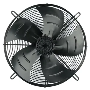 External Rotor Integrated Fan Blades Optimized for Rotary Compressor Aftercooler Heat Dissipation