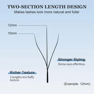 Eyelash Extension Camellia 3D W 0.07D Curl 8 15mm Premade Fans for Professional Salon Use