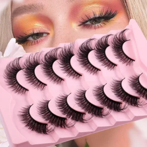 Eyelash Extension Trays Pre Made Lash Fans 25mm Eyelash Clusters Matte Dark Black Volume Lash Extensions Cashmere