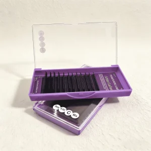 Eyelash Extensions Ultra Soft Synthetic Hair Cashmere Easy Fan Blooming 3D Cruelty Free Vegan Individual Lashes One Second for