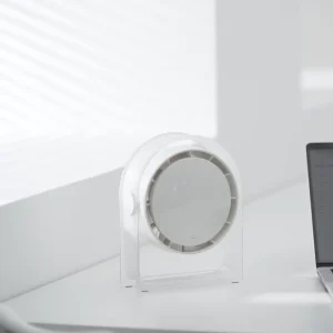 F01 Portable USB Powered Mini Desk Top Fan with Quiet Operation Rechargeable Magnetic Design for Office & Outdoor Use