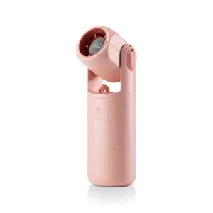 F03 Mini Hand Fan with 3000mAh USB Rechargeable 5 Speed Portable Turbo Hand Fan 315° Adjustable Personal Mini Turbo Fan
