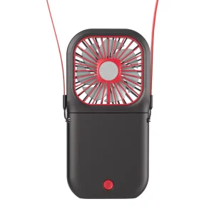 F20 Table Fans USB Rechargeable 3000mAh Portable Office Desktop Handheld Mini Fan Three Speed Plastic Fan