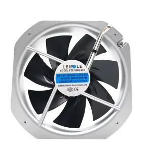 F2E 320B 230 Axial Flow Fan AC230V Cabinet Cooling Ball Bearing Metal Blades 2700 RPM ODM Duct Fan